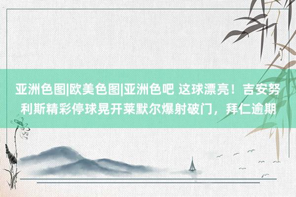 亚洲色图|欧美色图|亚洲色吧 这球漂亮！吉安努利斯精彩停球晃开莱默尔爆射破门，拜仁逾期